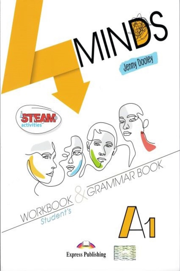 4Minds A1 Workbook & Grammar Book (with DigiBooks App)