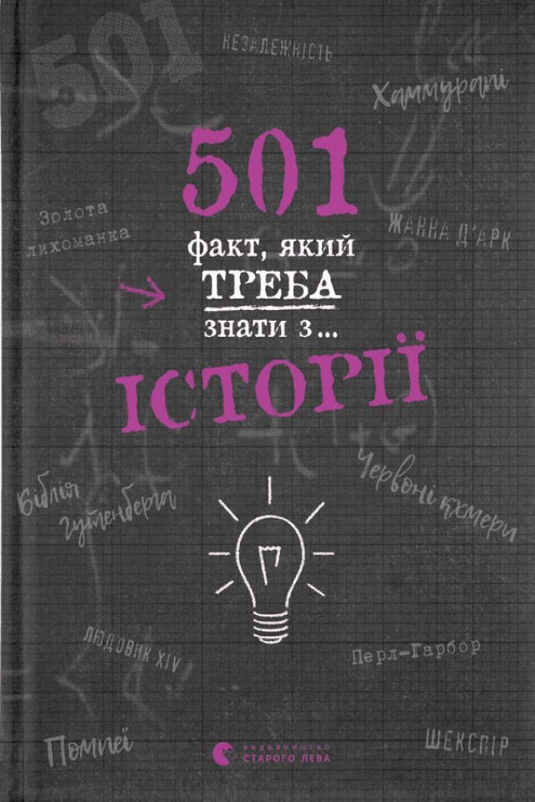 501 факт, який треба знати з... історії