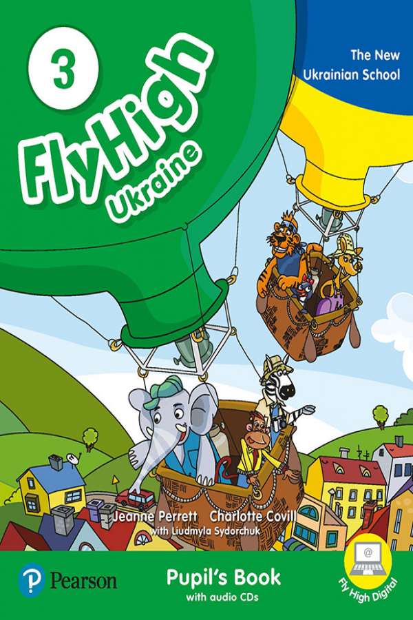 Fly High Ukraine 3. Pupil's Book (+ CD)