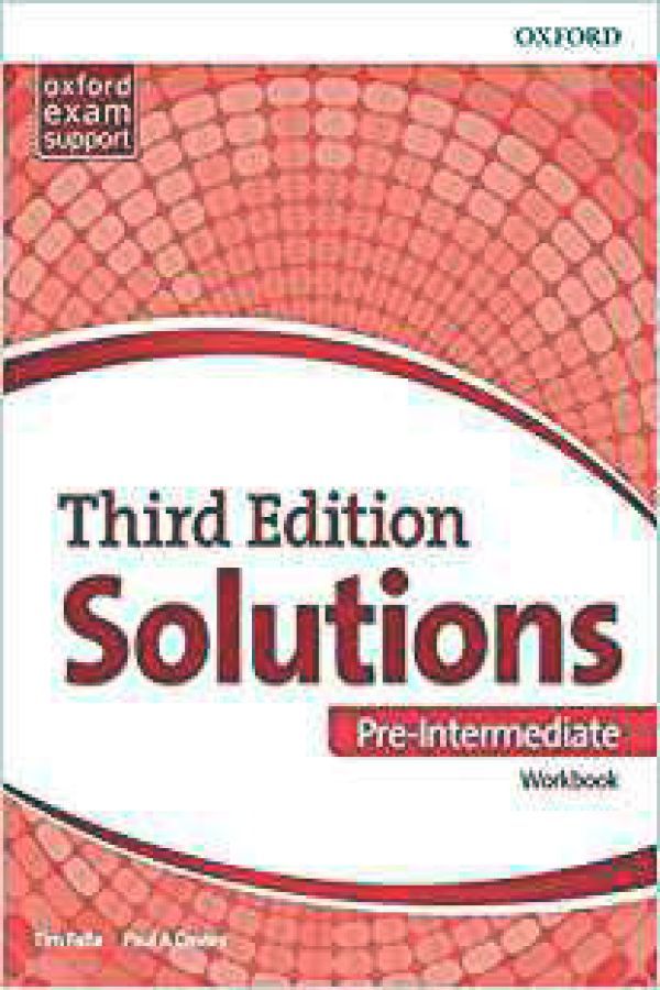 Solutions Third Edition Pre-Intermediate Workbook (Edition for Ukraine)
