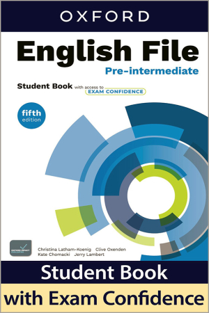 English File fifth edition Pre-Intermediate Student Book with access to Exam Confidence