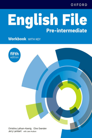 English File fifth edition Pre-Intermediate Workbook with key
