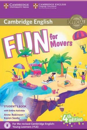 Fun for Movers 4th Edition Student's Book with Downloadable Audio, Online Activities and Home Fun Booklet
