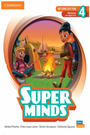 Super Minds 4 Workbook with Digital Pack 2nd Edition