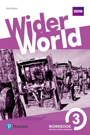 Wider World 3 Workbook with online homework
